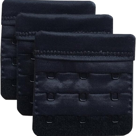Bra Extender - Women Pack of 3 Soft Comfortable 3 Hooks Bra Extender 2.4x2.3 - Picture 1 of 6